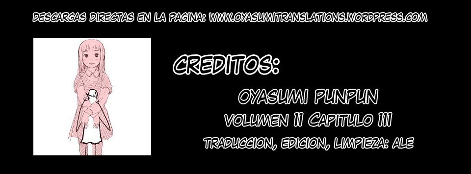 Oyasumi Punpun-Volume 11 Chapter 111